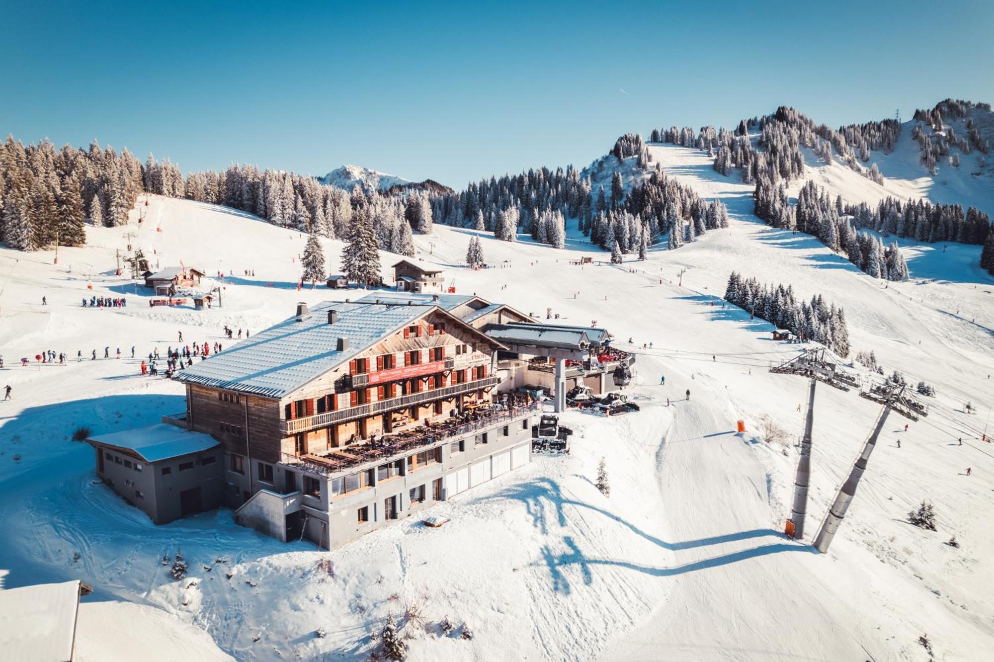 L'Escale Hotel Châtel Exterior photo