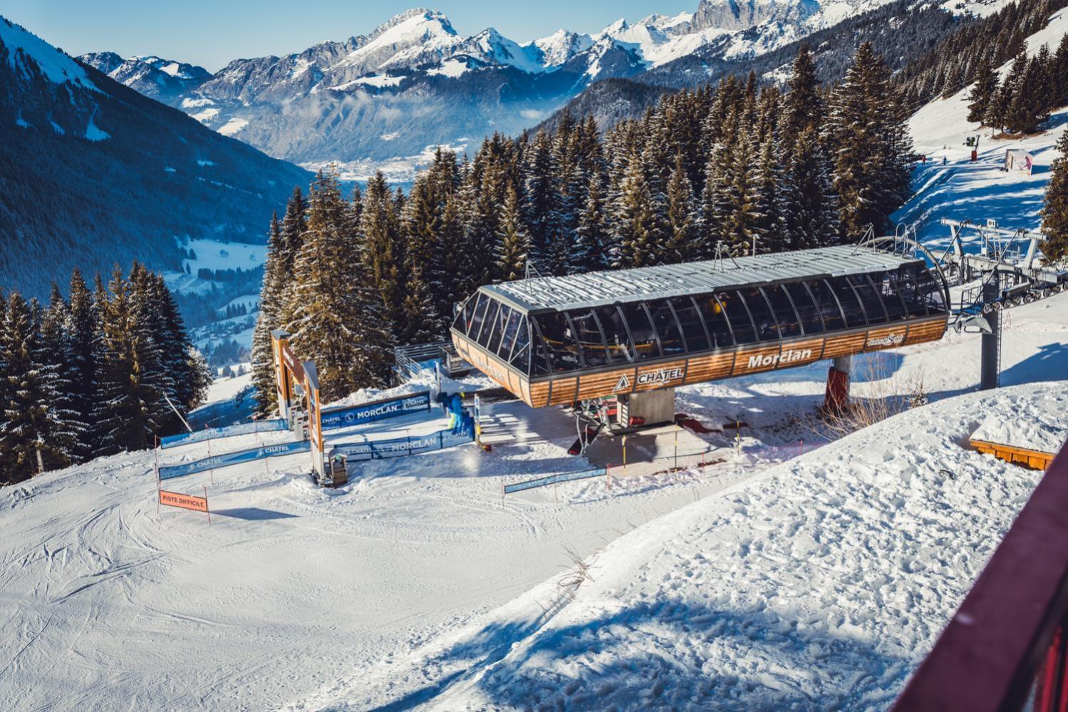 L'Escale Hotel Châtel Exterior photo